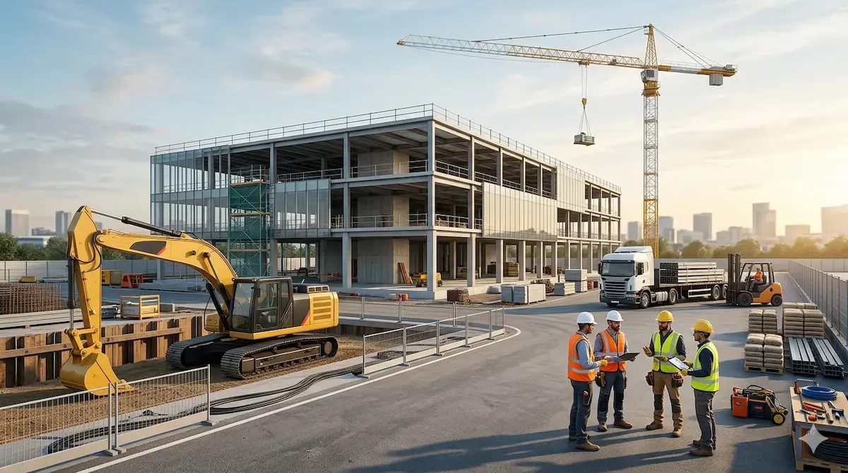 Proiect portofoliu EvoConstruct B2B - Construcții & Dezvoltare