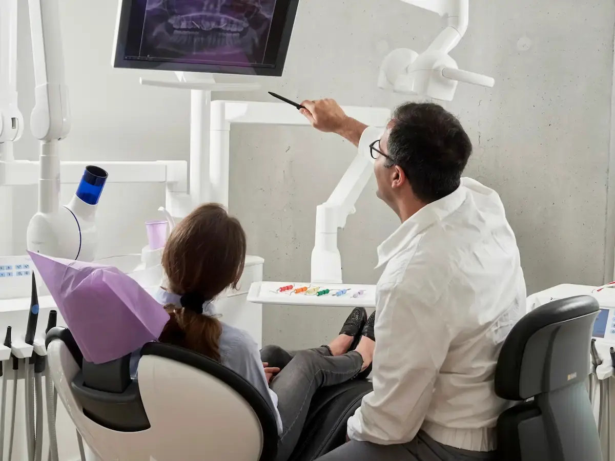 Portfolio project Clinica Dentalis, presentation website for a dental clinic